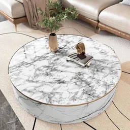 happymates Vinyl Decorative White, Grey Wallpaper image 4