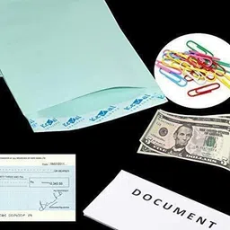 tulman A4 Size Polynet Clothline Envelope Cover, Business Catalogue Cloth Lined Courier Envelopes image 5