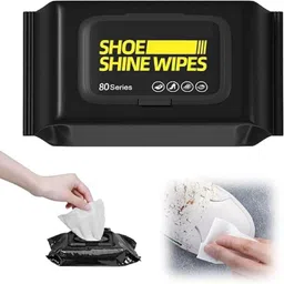 RAYVER CREATION Shoe Cleaner Wipes Pack of 160 – Quick Shine for Leather Shoes and Sneakers Cleaner image 3