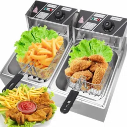 kiing deep fryer double tank 12 L Electric Deep Fryer-picture-14