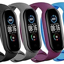 AUDICE COMBO OF 4PCS SOFT SILICON BAND STRAP FOR XIAOMI MI BAND 5 AND XIAOMI MI BAND 6 Smart Band Strap-picture-25