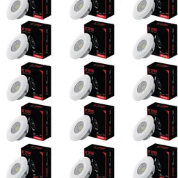 nortek Shaya 2W Led Spot Light Stylish Led Light for Home Decor Pink Pack of 15 Recessed Ceiling Light Ceiling Lamp image 1