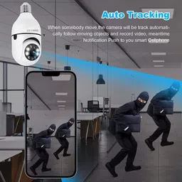 OSM CCTV IP Wireless PTZ Camera 1080P WiFi Night Vision 360°Live View TwoWay Audio Security Camera image 3