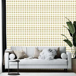 Wallpics White & Beige Printed Self-Adhesive Wallpaper-picture-40
