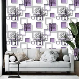 Wallpics White & Black Printed Self Adhesive Wallpaper-image-68