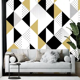 Wallpics Black & White Printed Self-Adhesive Wallpaper-picture-20