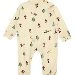 MeeMee Infant Christmas Printed Rompers image 3