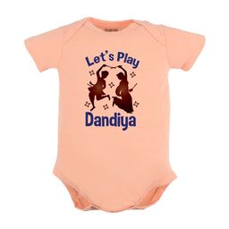 FFLIRTYGO Infants Durga Puja Special Pure Cotton Bodysuit-picture-33