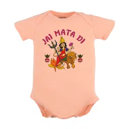 FFLIRTYGO Kids Graphic Printed Cotton Bodysuit-image-1