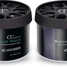 defeur Blue Aqua & Smoky Musk, Gel Car Perfume, Long lasting Upto 45 Days Car Freshener Diffuser-picture-28