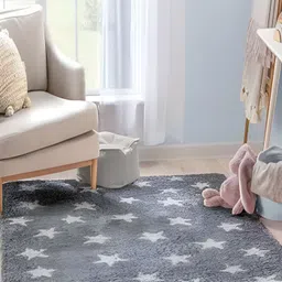 Shopgallery Grey Geometric Anti-Skid Carpet-image-94