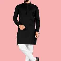 ethnicbliss Men Cotton Blend Kurta Pyjama Set-picture-26