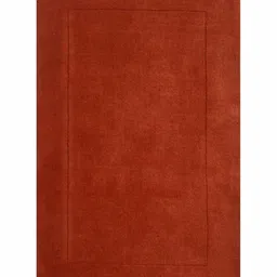 Safiya Carpet Maroon Solid Hand-Tufted Woollen Carpets image 4