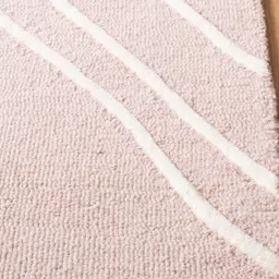 Safiya Carpet Orange Abstract Woollen Carpets image 3