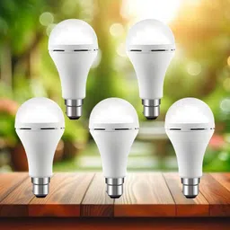 Emergency 15W Inverter LED Bulb with 1200mAh Rechargeable Battery Pack of 5 Q113 4 hrs Bulb Emergency Light-image-41