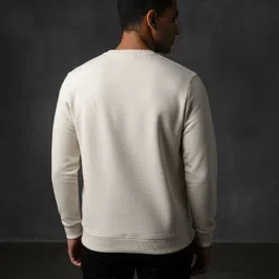 sam & jack Men Full Sleeve Solid Hooded Sweatshirt image 2