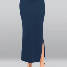 LYRA Snug Fit Cotton Saree Shapewear With Inner Drawstring image 1