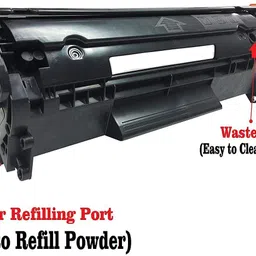 HYNEAR Easy Refill 12A /Q2612A Toner Cartridge Compatible for Printers Black Ink Cartridge image 2