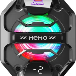 Cubonic Memo dl20 AI 3 Speed Semiconductor 1 Fan Ergonomic Cooling Pad with Adjustable Height-image-31