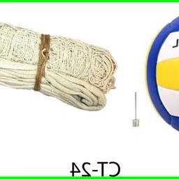zxxxt md_Kit_Amazing Quality Volleyball With Cotton Net CT-24 Volleyball Kit-picture-16
