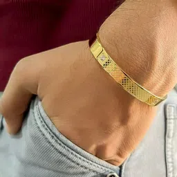 nikza exclusive Stainless Steel Gold-plated Bracelet-picture-12