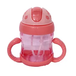 smilykid Soft Straw Feeding Sipper with handle slider to open and close for Baby & Kids-picture-12
