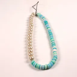 ThreadsandBeads Pearl & Flat Fimmo Beads , Sea Turtle Phone Charm image 2