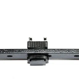 MILLETS PT-23 Triple Hot Shoe Mount DSLR Plate Microphone LED Video Light Stand Gimbals Custom Flash Bracket image 2