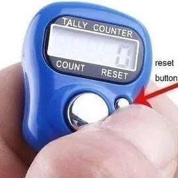 bolt bee Digital Counting Machine for Counting Purposes, 5-Digit Finger Counter Ring Digital Tally Counter image 2