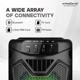 KRISONS Krx 30 W Bluetooth Party Speaker image 3