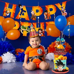 zyozi Dragon Ball Z Birthday Party Supplies and Decorations for Boys for Kids image 4