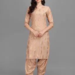 piruza Women Viscose Rayon Kurti Patiala Set-picture-15