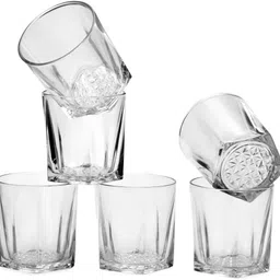 shivikjatraders (Pack of 6) New York Glass Set Whisky Glass-picture-13
