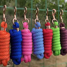 generic Cavalary Horse Lead Rope, Polypropylene, 7 Feet, Black image 3