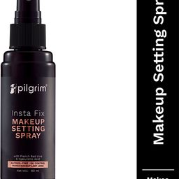 pilgrim Insta Fix Makeup Setting Spray With French Red Vine|Makes Makeup Longlasting Primer - 60 ml-picture-1