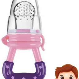 aapni dukan SST Sales Baby Food And Fruit Nibbler & Pacifier Teether BPA Free Nibbler BH423 Feeder image 1