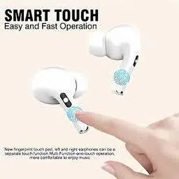 dinesh enterprises WIRELESS TWS AIRPOD Earbud Bluetooth AN-901 Bluetooth Headset image 3