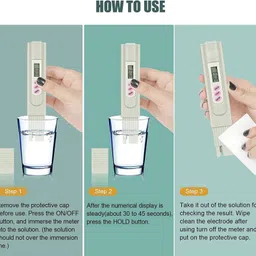 super aquafresh Temperature Water Quality Measurement For Ro Purifier Digital TDS Meter Digital TDS Meter image 3