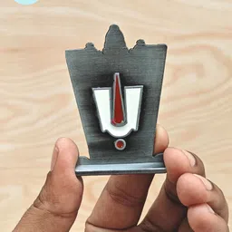 shinde exports balaji lakshmi small metal idol statue for car home office Decorative Showpiece - 4.5 cm image 3