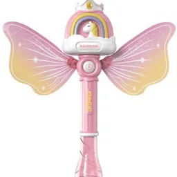 vikrida Magic Wand Bubble Machine, Automatic Powerful Bubble Blower for Kids Toy Bubble Maker-picture-22