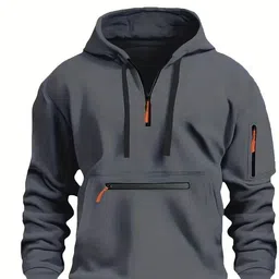 naughtymen Men Full Sleeve Solid Hooded Sweatshirt-picture-13