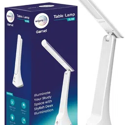 wipro 6W Rechargeable Table Lamp |Touch Control|3 Dim Modes|Type C port Table Lamp-picture-24