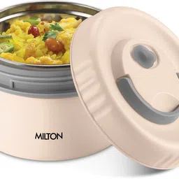 milton Snack Box Big Inner Steel PU Insulated 510 ml Leak Proof Air Vent Lunch Box 1 Containers Lunch Box-picture-10