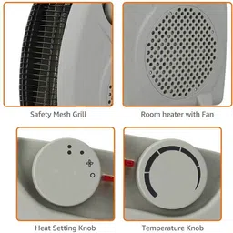 turbomax Room Heater Electric 2000 W Fan Room Heater image 3