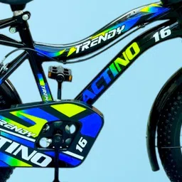 actino 16T TRENDY PRO FOR KIDS 5-8 YEARS WITH IBC , TRAINING WHEELS AND SOFT SEAT 16 T (inch) BMX Cycle image 2