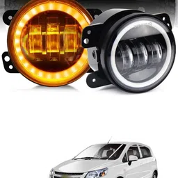 gonama Universal 4 inch White Amber Ring DRL Fog Light Round Light LED Fog Lamp sg213 Car Fancy Lights-picture-15