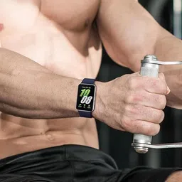 RUPELIK Silicone Watch Straps with Classic Clasp Metal Lock wristband for Samsung Galaxy Fit 3 Smart Watch Strap image 5