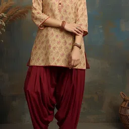 fmtrendspassion Cotton Solid Patiala image 4