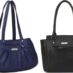 lazzaroo Women Blue, Black Shoulder Bag-picture-12