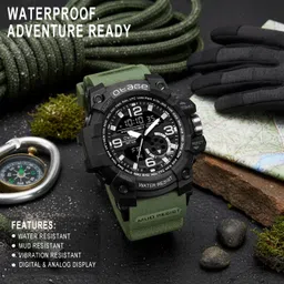 otage Multi functional Dual Analog-Digital Watch - For Men 1133 Men's Watches image 3